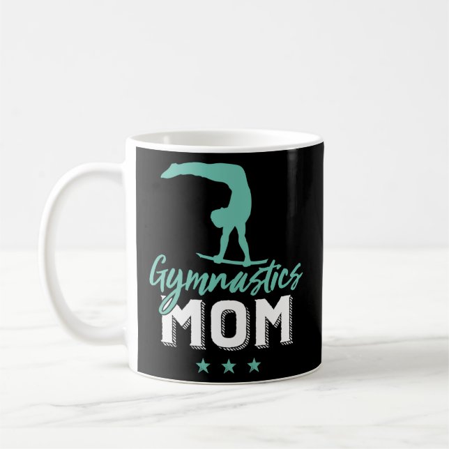 Gymnastik-Mama für Gymnastikmutter Kaffeetasse (Links)