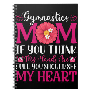 Gymnastik Mama Notizblock