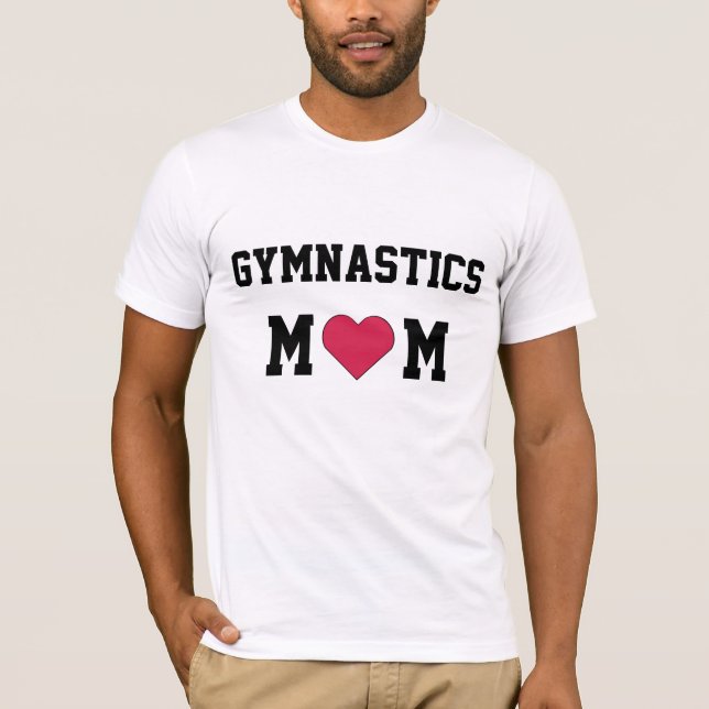Gymnastik-Mama T-Shirt (Vorderseite)