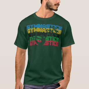Gymnastik Männer Frauen Mädchen Gymnastik Gymnasti T-Shirt