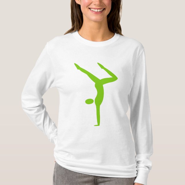 Gymnastik - Mars Green T-Shirt (Vorderseite)