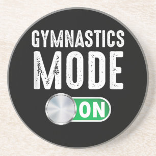 Gymnastik-Modus Cool Gymnastik Getränkeuntersetzer