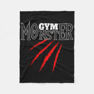 Gymnastik Monster Sport Bodybuilding Fleecedecke