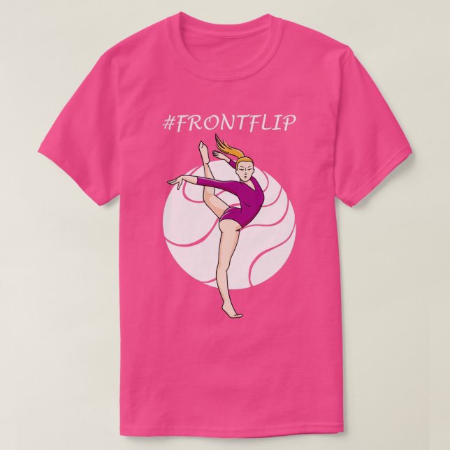 Gymnastik Motiv für Acrobats und Gymnasten 29 T-Shirt (Design vorne)