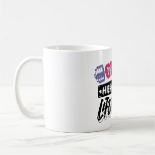Gymnastik motivierend Design Kaffeetasse