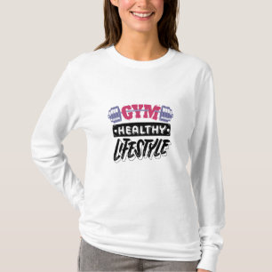 Gymnastik motivierend Design T-Shirt