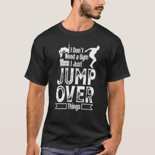 Gymnastik muss nicht übersprungen werden, um koste T-Shirt