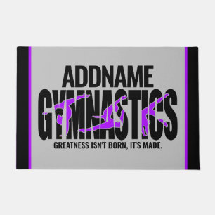 Gymnastik NAME Acrobatic Team Handspring Gymnast Fußmatte