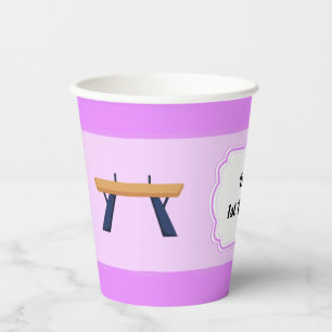 Gymnastik Party Paper Cups Pappbecher