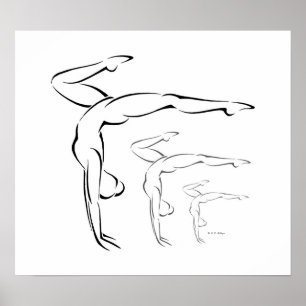 Gymnastik Poster