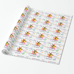 Gymnastik - Präzisionsstärke Entschlossenheit Gr Geschenkpapier