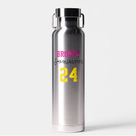 Gymnastik SCHOOL SPORT JAHR Teamkollege Farben Trinkflasche