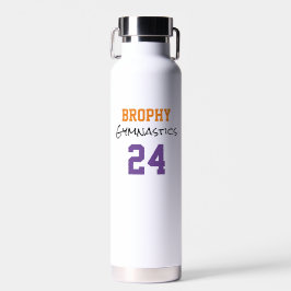 Gymnastik SCHOOL SPORT JAHR Teamkollege Farben Trinkflasche