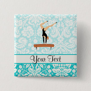 Gymnastik-Schwebebalken Button