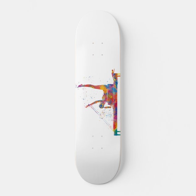 Gymnastik Skateboard (Vorderseite)