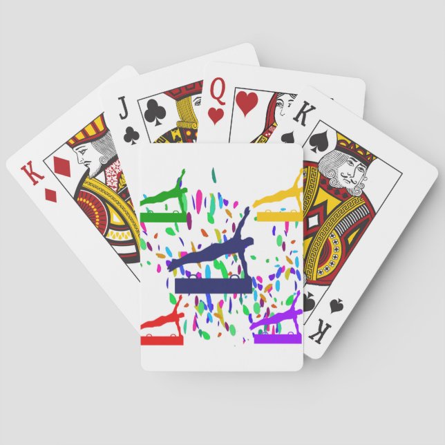 GYMNASTIK SPIELKARTEN (Rückseite)