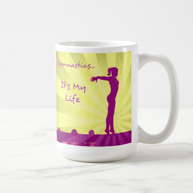 Gymnastik-Tasse Kaffeetasse (Rechts)