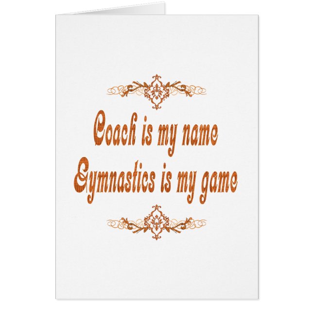 Gymnastik-Trainer (Vorne)