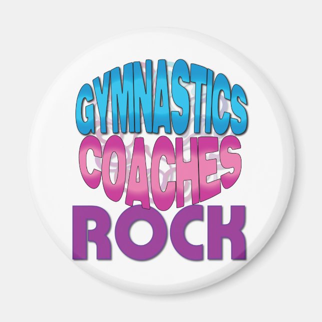 Gymnastik Trainingsgeschenke Magnet (Vorne)