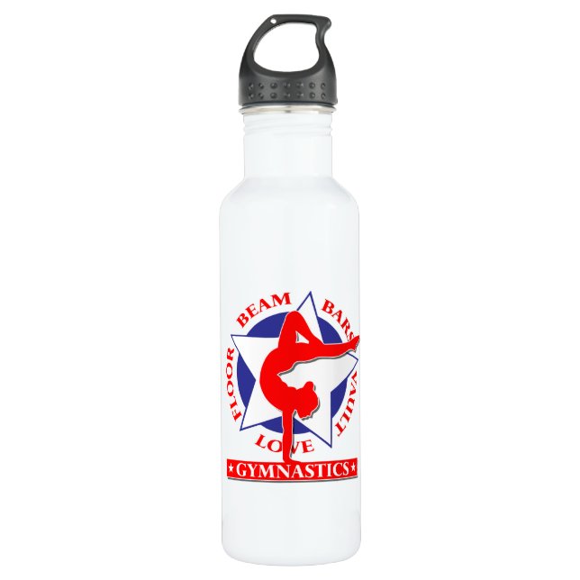 Gymnastik Trinkflasche (Vorderseite)