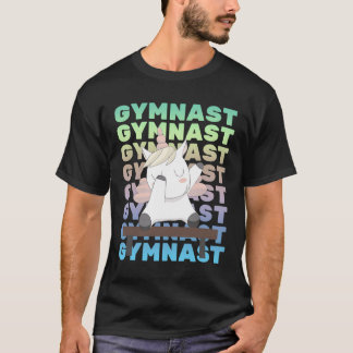 Gymnastik und Einhorngymnastik T-Shirt