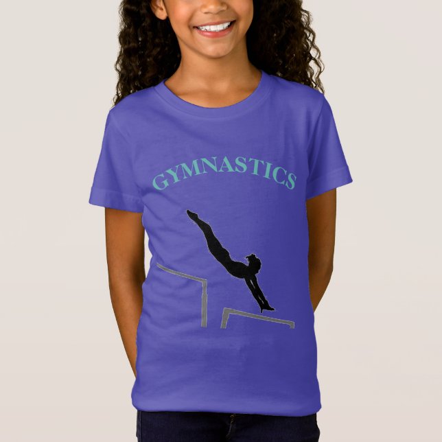 Gymnastik Uneven Bars T - Shirt (Vorderseite)