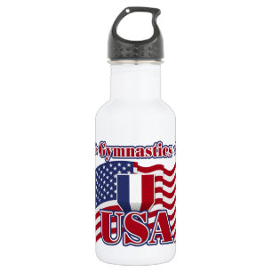 Gymnastik USA Trinkflasche
