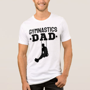 Gymnastik Vater T - Shirt - Stolz Unterstützung fü
