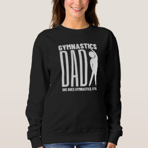 Gymnastik Vater Tumbling Sweatshirt