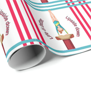 Gymnastik Vault Life ist besser Geschenkpapier