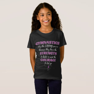 Gymnastik verleiht dem Starken Überlebensgymnastik T-Shirt