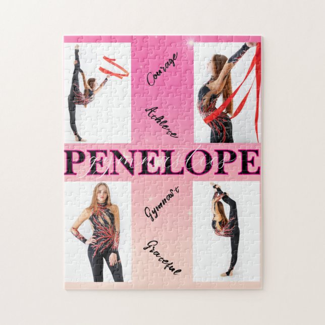 Gymnastik verworren Pink 4 Foto Förderung (Vertikal)