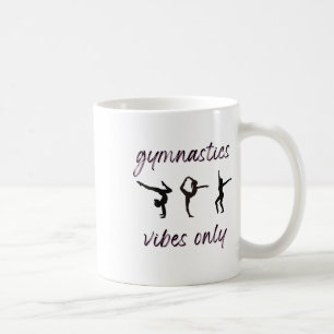 Gymnastik Vibes nur Tumbling Tanz Athlete Kaffeetasse
