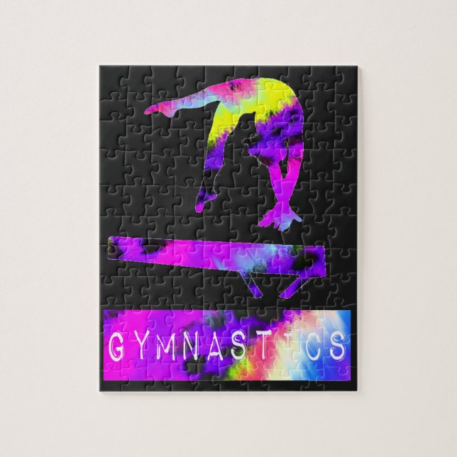 Gymnastik Wild Animal Print Balancing Beam (Vertikal)