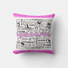 Gymnastik-Wörter 2 Kissen