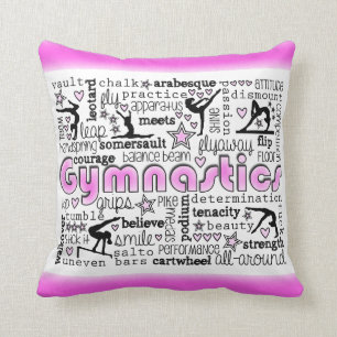 Gymnastik-Wörter 2 Kissen