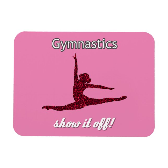 Gymnastik zeigt es vom Gymnastikgesang ab Magnet (Horizontal)