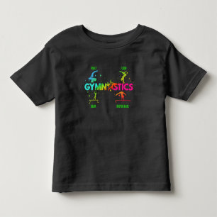 Gymnastikbären für Frauen Beam Vault Floor Kleinkind T-shirt