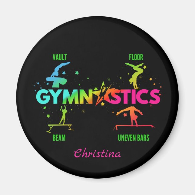 Gymnastikbären für Frauen Beam Vault Floor Magnet (Vorne)