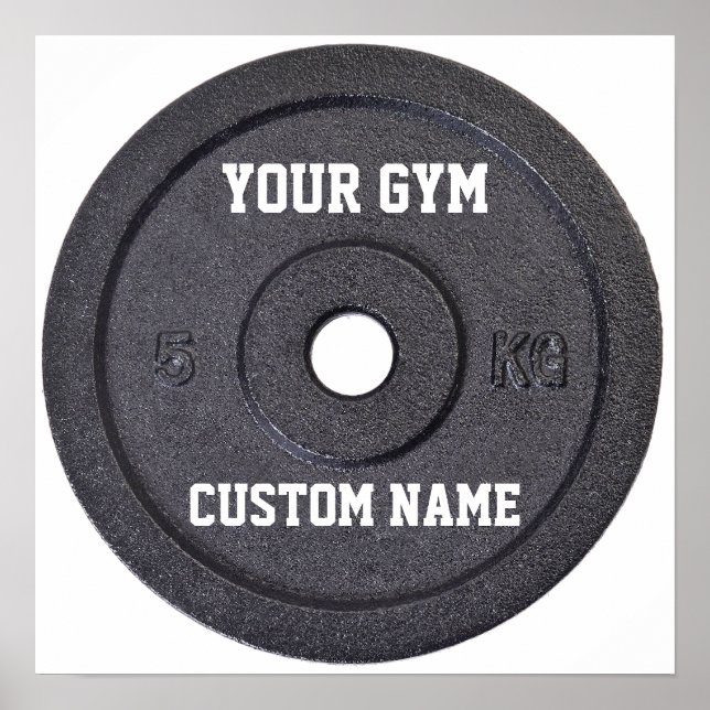 Gymnastikbesitzer oder User Funny Poster (Vorne)