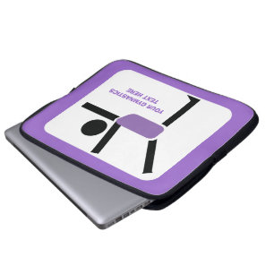 Gymnastikgeschenke, Gymnastikdarsteller nach Maß Laptopschutzhülle