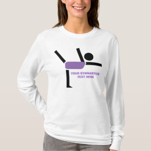 Gymnastikgeschenke, Gymnastikdarsteller nach Maß T-Shirt