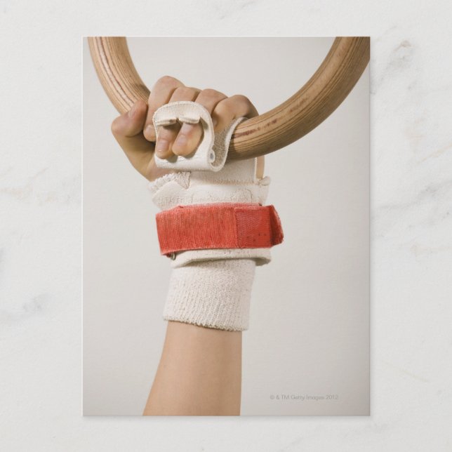 Gymnastikhandring Postkarte (Vorderseite)