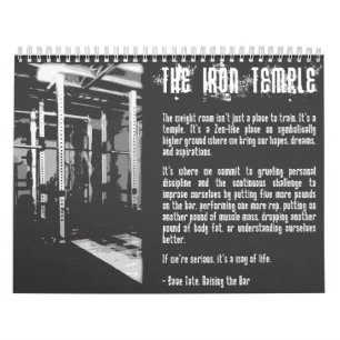 Gymnastikkalender 2025 Motivierend Bodybuilding Kalender
