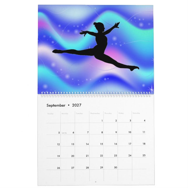 Gymnastikkalender Kalender (Sep 2027)