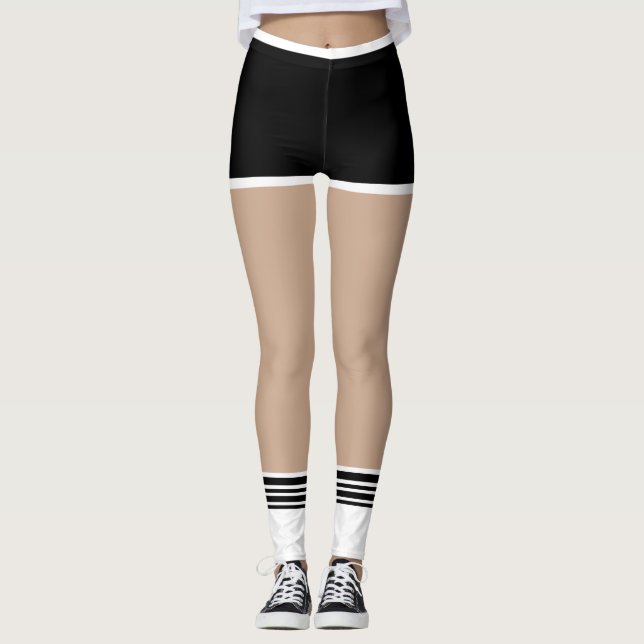 Gymnastikklassenschranken mit Socken Leggings (Vorderseite)