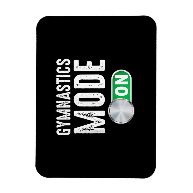 Gymnastikmodus Cool Gymnastiktrainer Magnet (Vertikal)