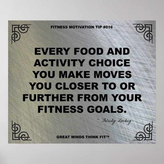 Gymnastikplakat zur Fitness #016 Poster (Vorne)