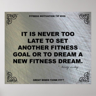 Gymnastikplakat zur Fitness #039 Poster