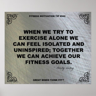 Gymnastikplakat zur Fitness #042 Poster